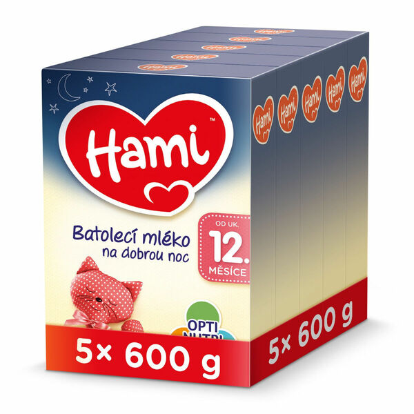 Hami Na dobrou noc 12m+ 5x600 g porovnat ceny