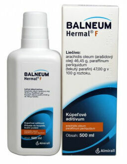 Balneum Hermal F tekutina 500ml porovnat ceny