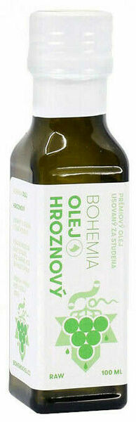 Bohemia Olej Hroznový RAW 100ml porovnat ceny