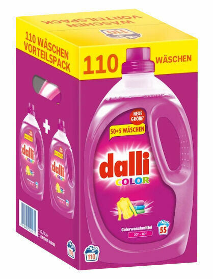 Dalli Color Univerzální prací gel 2x55 dávek, 2x 2,75l porovnat ceny