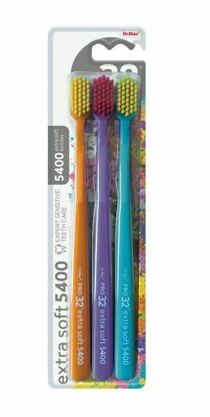 Dr.Max PRO32 Extra soft 5400 zubní kartáček 3 ks porovnat ceny