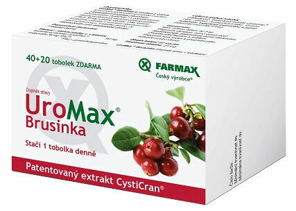 Farmax  Uromax Brusinka 60 tobolek porovnat ceny