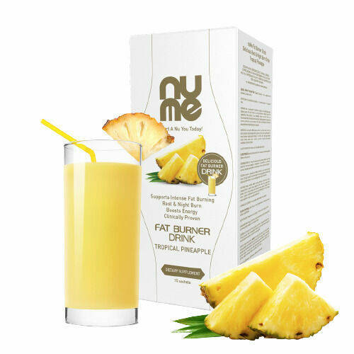 NuMe spalovač tuků Fat burner tropický ananas 75g porovnat ceny