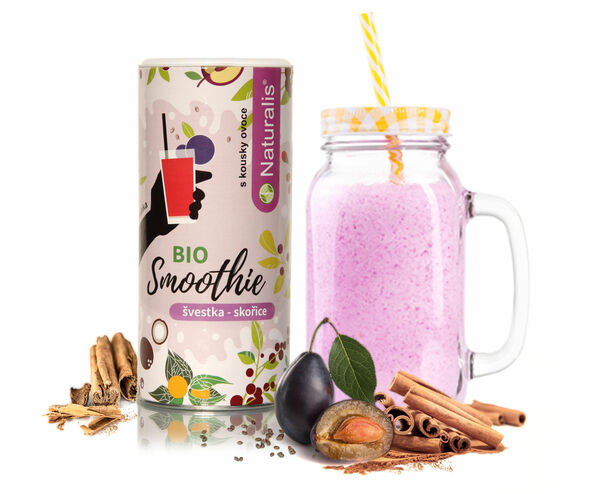 Naturalis Smoothie Skořice + Švestka BIO 180 g porovnat ceny