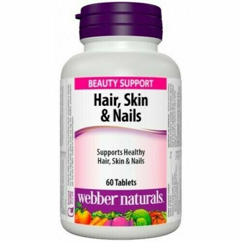 Webber Naturals Kůže, vlasy & nehty 60 tablet porovnat ceny