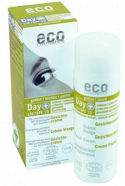 Eco Cosmetics Denní tónovací a opalovací krém SPF 15 BIO 50ml porovnat ceny