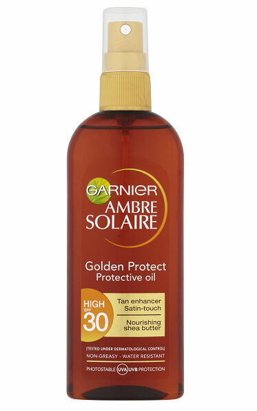 Garnier Ambre Solaire Golden Protect olej na opalování SPF30 150ml porovnat ceny