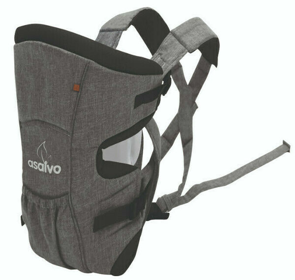 Asalvo  Nosič na břicho grey melange porovnat ceny