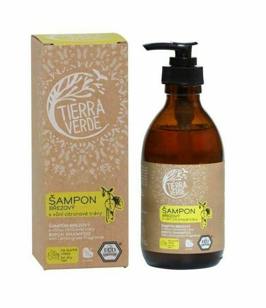 Tierra Verde Šampon březový s vůní citronové trávy 230 ml porovnat ceny