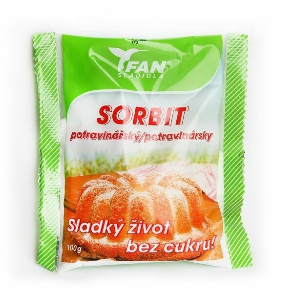 Fan sladidla  Fan sladidlo Sorbit potravinářský 100g porovnat ceny