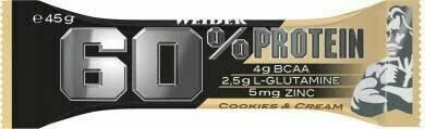 Weider, 60% protein bar, 45g, Cookies Cream porovnat ceny