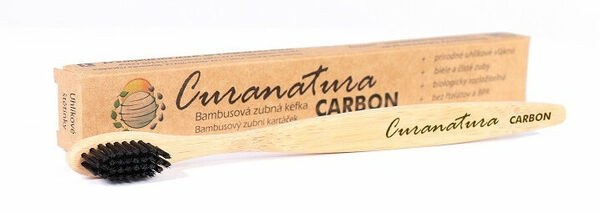 Curanatura Carbon Soft bambusový zubní kartáček porovnat ceny