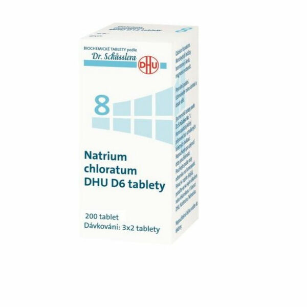 DR. SCHÜSSLERA Natrium chloratum DHU D6 No.8 200 tablet porovnat ceny