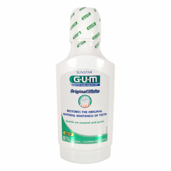 GUM UV Original White bělící ústní voda 300ml porovnat ceny