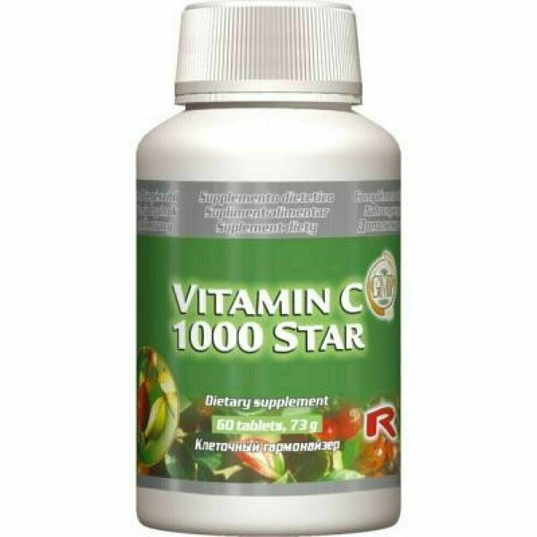 STARLIFE Vitamin C 1000 60 tablet porovnat ceny