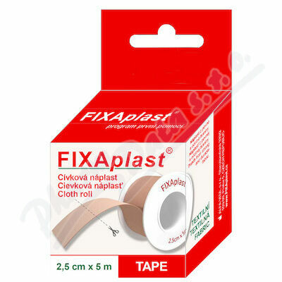 Náplast Fixaplast cívka 2.5cmx5m porovnat ceny