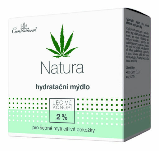 Cannaderm Natura hydratační mýdlo 100g porovnat ceny