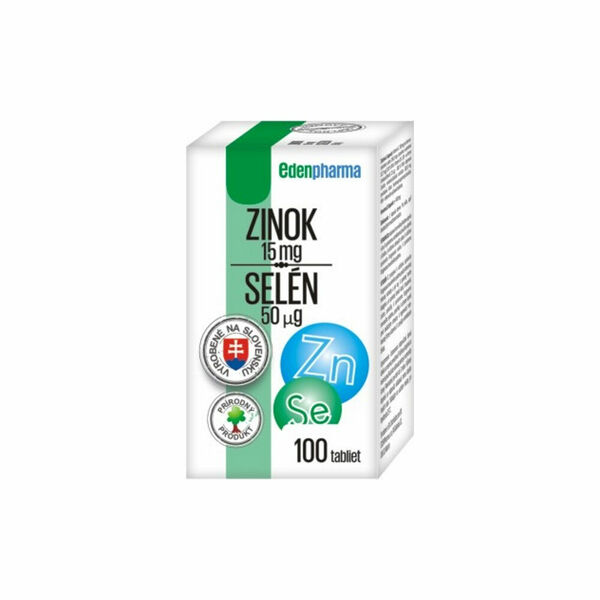 EDENPHARMA Zinek Selen 100 tablet porovnat ceny
