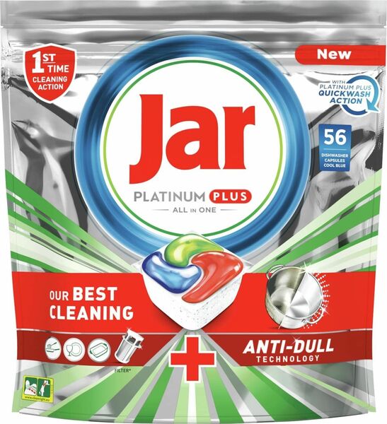 Jar kapsle na nádobí Platinum Plus All in 1 QuickWash 56ks porovnat ceny
