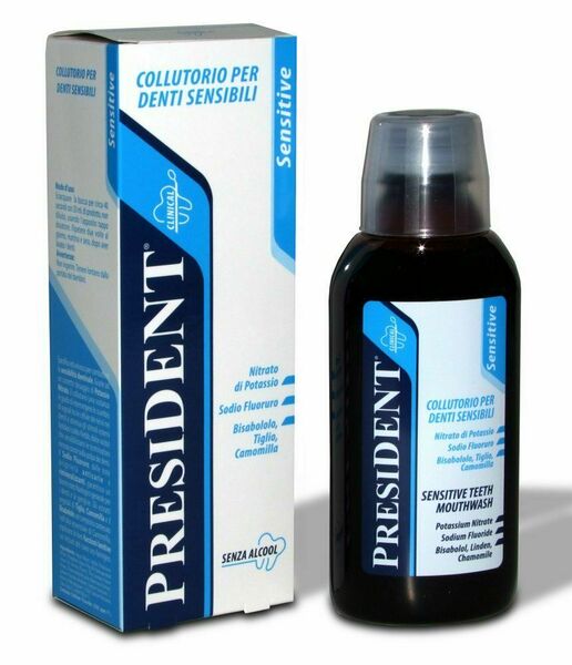 President Ústní voda Sensitive 250 ml porovnat ceny