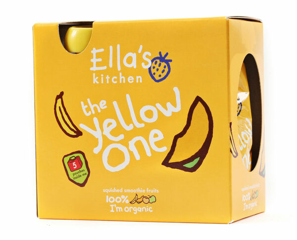 Ella's Kitchen BIO Ovocné pyré Yellow One Banán kapsička 5x90 g porovnat ceny