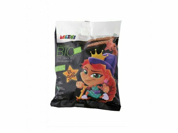 Milzu! BIO Křupavý snack - hvězdičky s černým rybízem 70g porovnat ceny