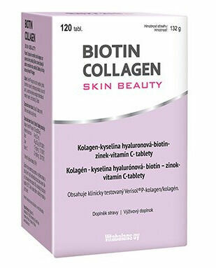 Vitabalans oy Biotin Collagen Skin Beauty 120 tablet porovnat ceny