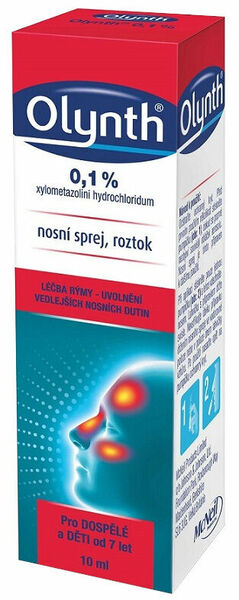 Olynth 0.1% nosní sprej 10ml porovnat ceny