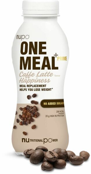 NUPO ONE MEAL +PRIME Hotový nápoj Caffe latte 330ml porovnat ceny