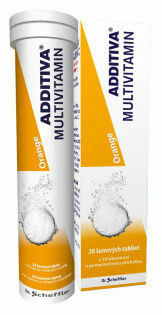 Additiva multivitamin pomeranč šumivé tablety 20 ks porovnat ceny