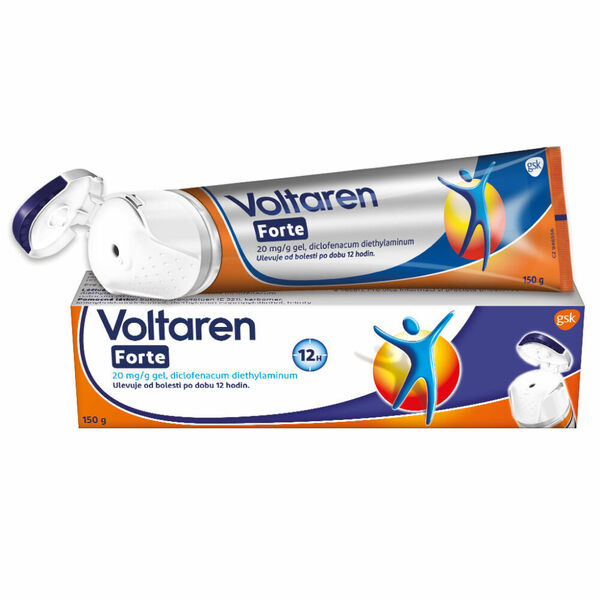 VOLTAREN FORTE Gel 20 mg 150 g IIB CZ porovnat ceny