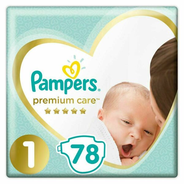 Pampers Premium Care S1 78ks, 2-5kg porovnat ceny
