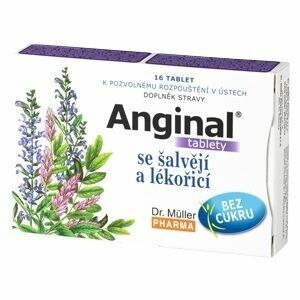 Dr.Muller  Anginal tablety se šalvějí+lékořicí 16 tablet porovnat ceny