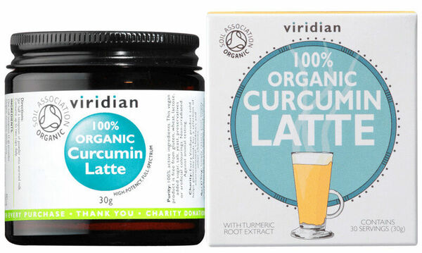 Viridian Curcumin Latte 30g Organic porovnat ceny