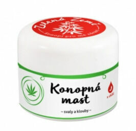Zelená Země Konopná mast na svaly a klouby 12ml porovnat ceny