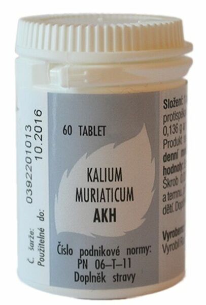 AKH Kalium muriaticum 60 tablet porovnat ceny