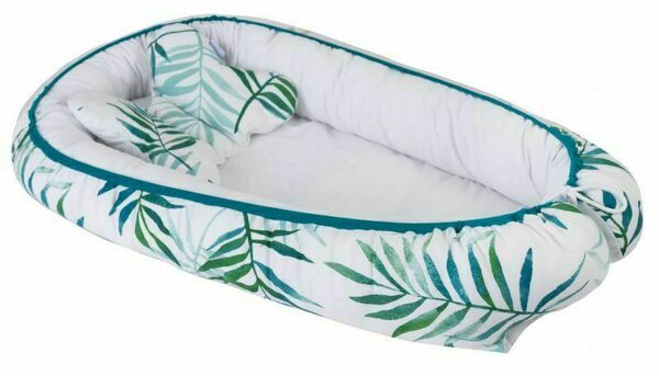 Babymatex Hnízdo pro miminko Velvet Palmy 55x80cm porovnat ceny