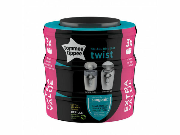 Tommee Tippee  Náhradní kazety Sangenic Twist 3ks (univerzální) porovnat ceny
