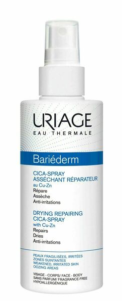 Uriage Bariéderm Vysušující regenerační sprej s obsahem mědi a zinku 100 ml porovnat ceny