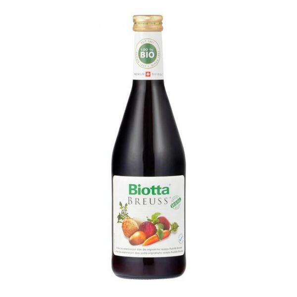 BIOTTA Breuss zeleninová šťáva 500 ml BIO porovnat ceny