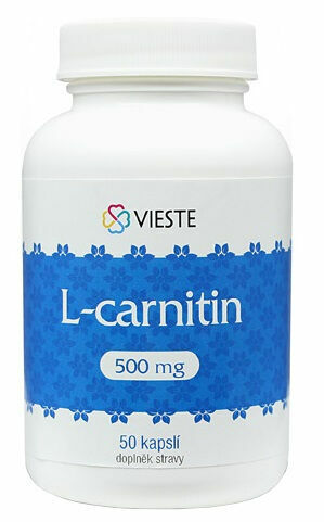 Vieste L-carnitin 500mg 50 tablet porovnat ceny
