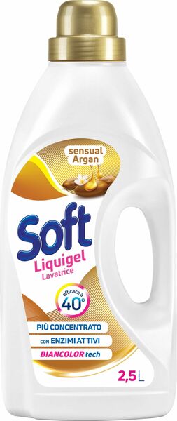 Soft Prací gel na bílé i barevné prádlo, Sensual Argan, (45 pracích dávek) 2,5l porovnat ceny