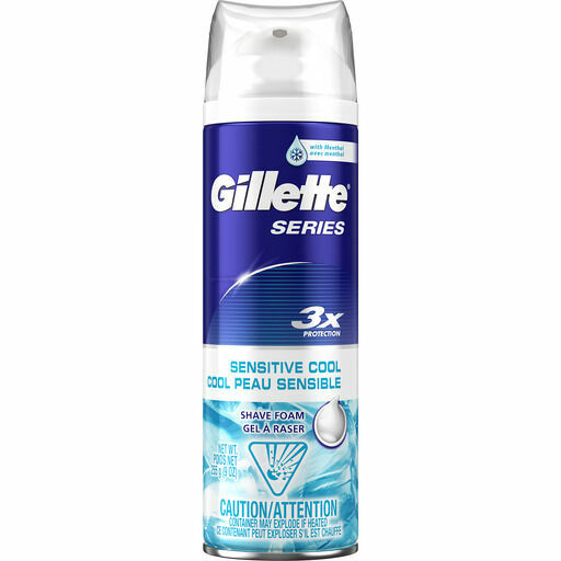 Gillette Series Sensitive cool pěna na holení 250ml porovnat ceny