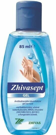 Zhivasept Antibakteriální dezinfekční gel na ruce 85ml porovnat ceny