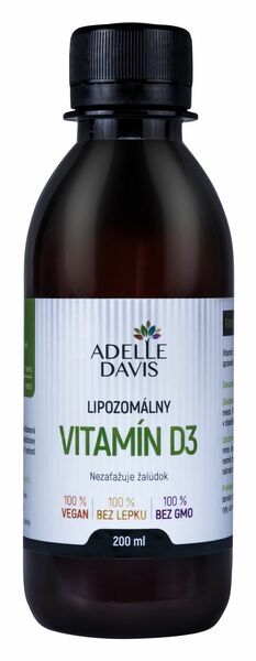 Adelle Davis Lipozomální vitamín D3 200ml porovnat ceny