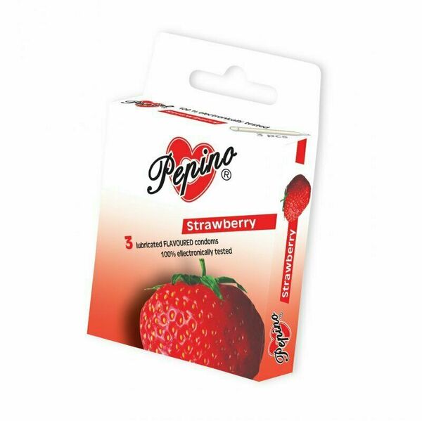 Prezervativ - kondom Pepino Jahoda 3 ks porovnat ceny