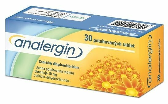 Analergin 10mg 30 tablet porovnat ceny