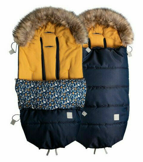Beztroska  II. jakost Fusak s kožešinou 110 cm navy porovnat ceny