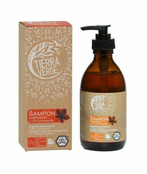 Tierra Verde Šampon kaštanový s vůní pomeranče 230 ml porovnat ceny