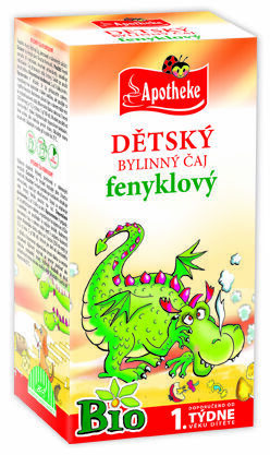 Apotheke Dětský čaj BIO fenyklový 20x1.5g porovnat ceny